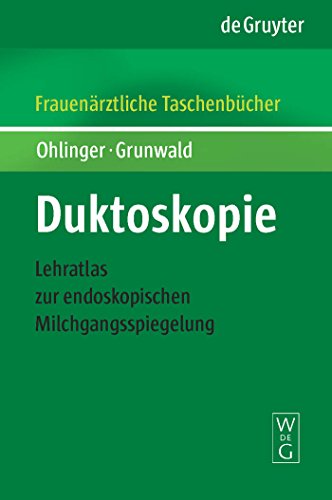 Duktoskopie by Ralf Ohlinger ISBN 9783110206432
