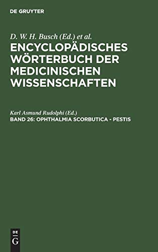 Ophthalmia Scorbutica - Pestis by Karl Asmund Rudolphi ISBN 9783111039244