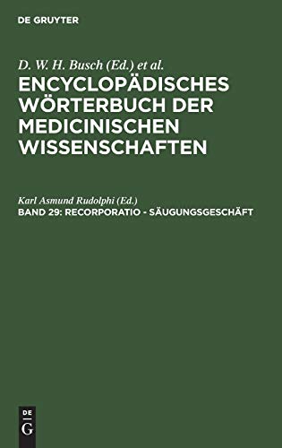 Recorporatio - Sugungsgeschft by Karl Asmund Rudolphi ISBN 9783111039589