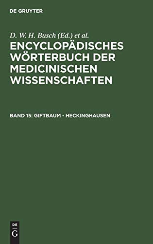 Giftbaum - Heckinghausen by Karl Asmund Rudolphi ISBN 9783111210346