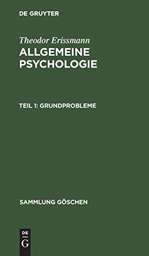 Grundprobleme by Theodor Erissmann ISBN 9783111318547