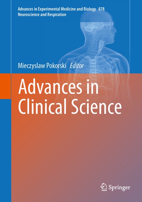 Advances in Clinical Science by Mieczyslaw Pokorski ISBN 9783319214962