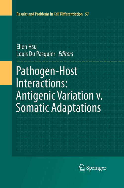 Pathogen-Host Interactions: Antigenic Variation v. Somatic Adaptations by Ellen Hsu ISBN 9783319371825