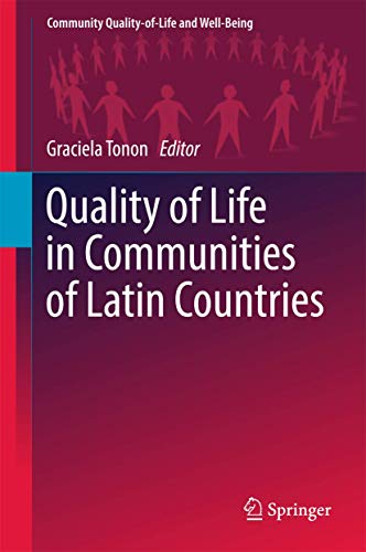 Quality of Life in Communities of Latin Countries by Graciela Tonon ISBN 9783319531823