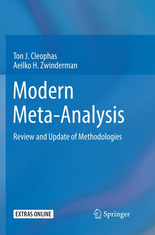 Modern Meta-Analysis by Ton J Cleophas ISBN 9783319857756