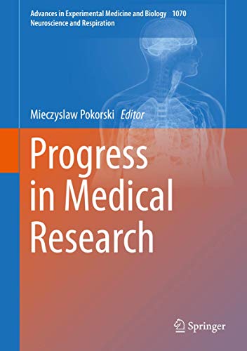 Progress in Medical Research by Mieczyslaw Pokorski ISBN 9783319896649