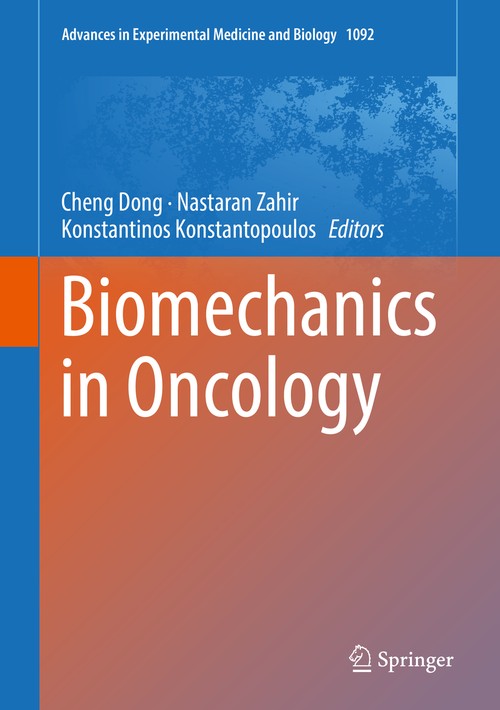 Biomechanics in Oncology by Cheng Dong ISBN 9783319952932