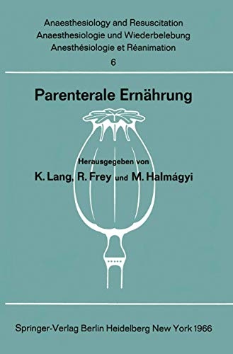 Parenterale Ernährung by Konrad Lang