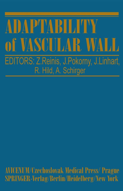 Adaptability of Vascular Wall by J Linhart ISBN 9783540099079