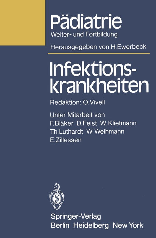 Infektionskrankheiten by D Feist ISBN 9783540101086