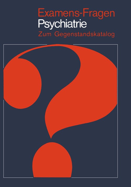 Exam Questions Psychiatry by Awv Eiff ISBN 9783540113928