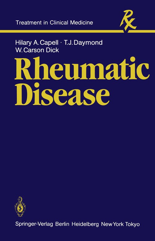 Rheumatic Disease by H A Capell ISBN 9783540126225