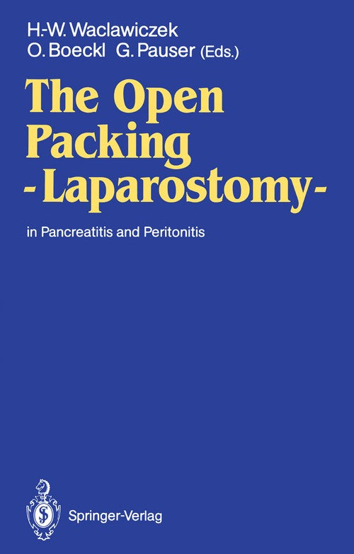 The Open Packing - Laparostomy - by Hans-Werner Waclawiczek | ISBN-13 9783540522768