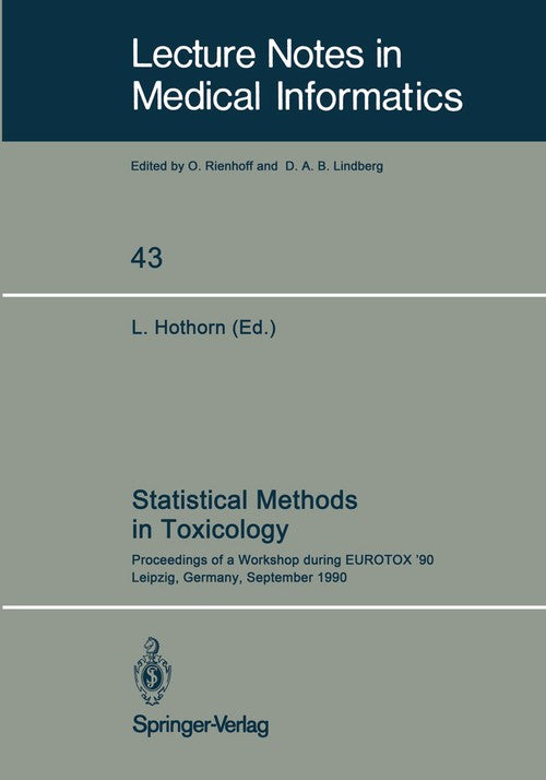 Statistical Methods in Toxicology by Ludwig Hothorn | ISBN-13 9783540536215