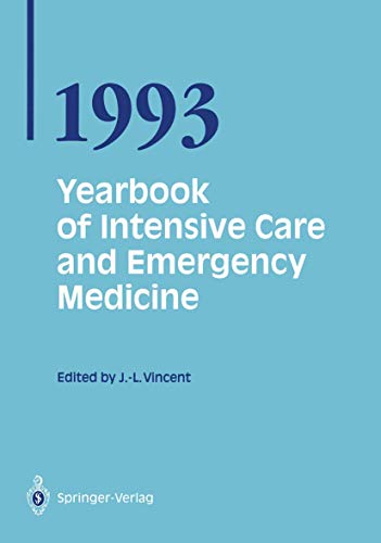 Yearbook of Intensive Care and Emergency Medicine 1993 by Jean-Louis Vincent | ISBN-13 9783540564638