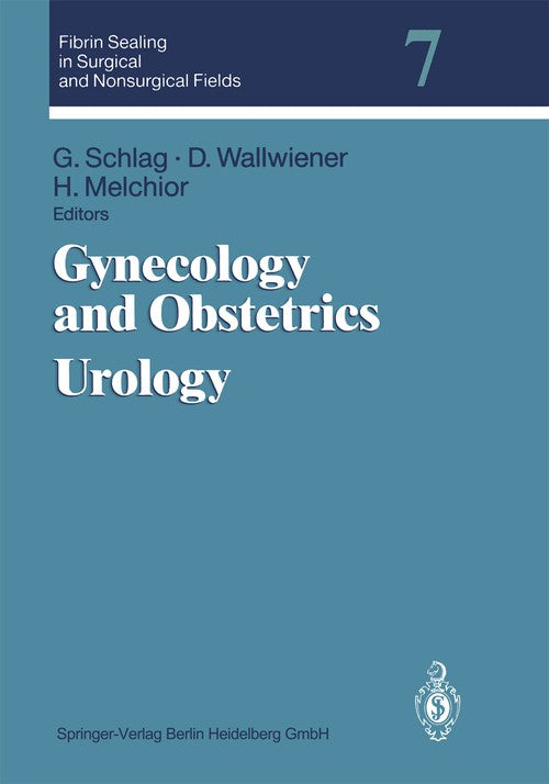 Gynecology and Obstetrics Urology by H Melchior | ISBN-13 9783540582274