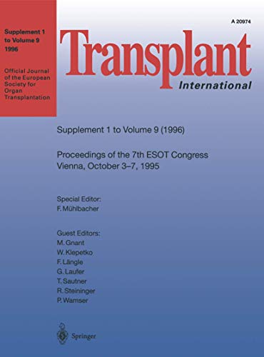Transplant International by F Mhlbacher | ISBN-13 9783540610243