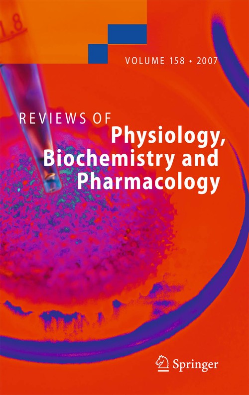 Reviews of Physiology, Biochemistry and Pharmacology 158 by R Zechner | ISBN-13 9783540717904