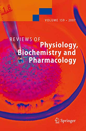 Reviews of Physiology, Biochemistry and Pharmacology 159 by Sg Amara | ISBN-13 9783540737995