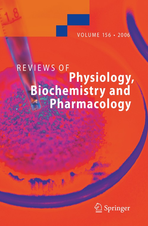 Reviews of Physiology, Biochemistry and Pharmacology 156 by G Schultz ISBN 9783642068249