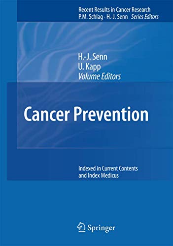 Cancer Prevention by H-J Senn | ISBN-13 9783642072352
