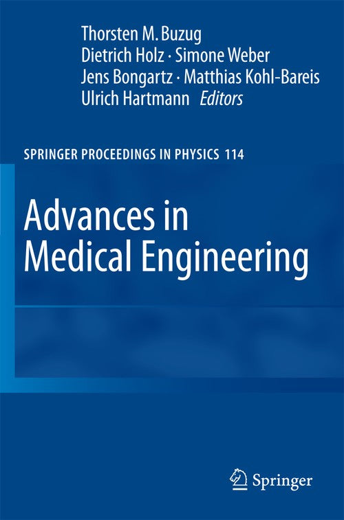 Advances in Medical Engineering by Thorsten M Buzug | ISBN-13 9783642088278
