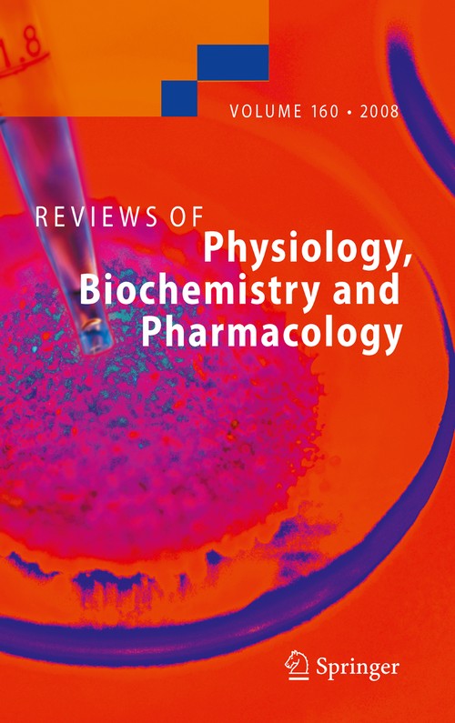 Reviews of Physiology, Biochemistry and Pharmacology 160 by Rudolf Zechner ISBN 9783642096341