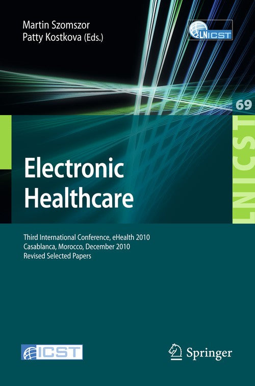 Electronic Healthcare by Martin Szomszor | ISBN-13 9783642236341