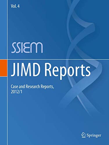JIMD Reports - Case and Research Reports, 2012/1 by Ssiem | ISBN-13 9783642257513