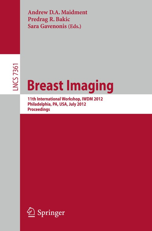 Breast Imaging by Andrew Da Maidment | ISBN-13 9783642312700