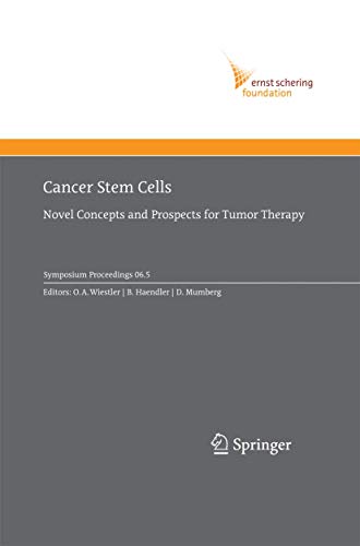 Cancer Stem Cells by Otmar D Wiestler | ISBN-13 9783642420863