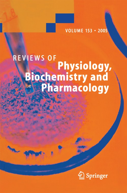 Reviews of Physiology, Biochemistry and Pharmacology 153 by Matthias P Mayer ISBN 9783642421464