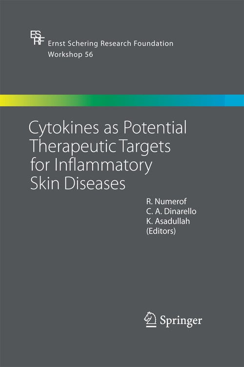 Cytokines as Potential Therapeutic Targets for Inflammatory Skin Diseases by R Numerof | ISBN-13 9783642421822