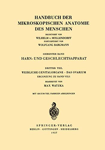 Harn- und Geschlechtsapparat by Max Watzka ISBN 9783642479823