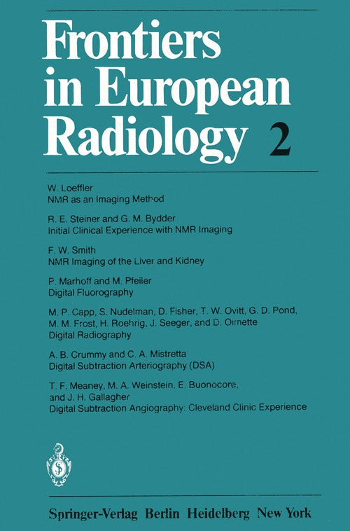 Frontiers in European Radiology by Gd Pond | ISBN-13 9783642483240