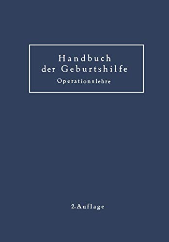 Geburtshilfliche Operationslehre by K Baisch ISBN 9783642503528
