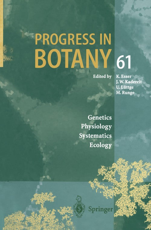 Progress in Botany by K Esser ISBN 9783642523717