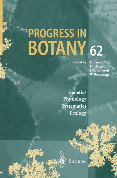 Progress in Botany by Joachim W Kadereit ISBN 9783642523786