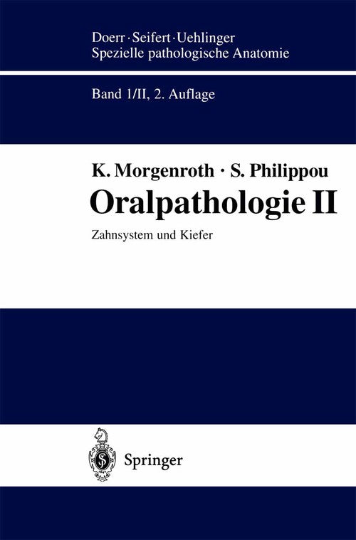 Oralpathologie II by K Morgenroth | ISBN-13 9783642637827
