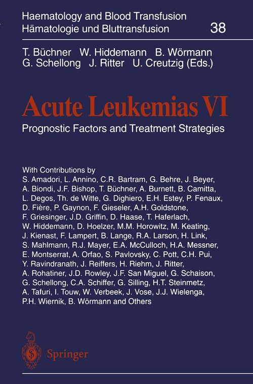 Acute Leukemias VI by Thomas Bchner ISBN 9783642643798
