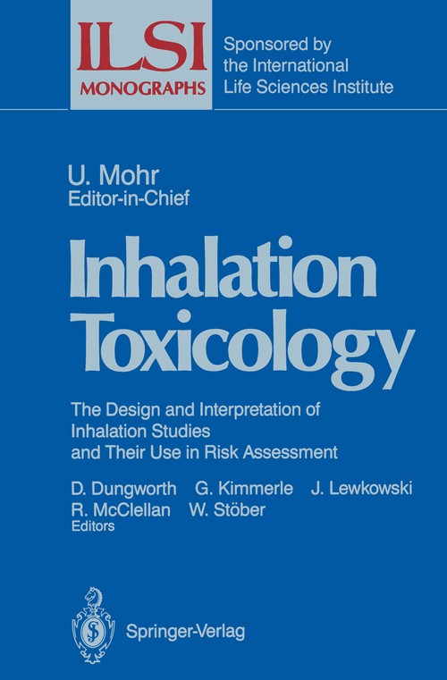 Inhalation Toxicology by Donald L Dungworth | ISBN-13 9783642648069