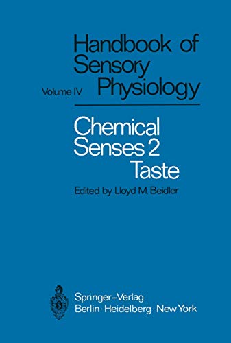 Taste by Lloyd M Beidler | ISBN-13 9783642652479