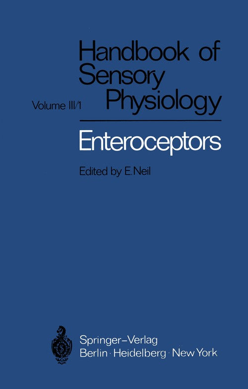 Enteroceptors by B Andersson | ISBN-13 9783642652547