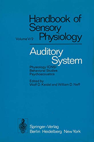 Auditory System by David M Green
