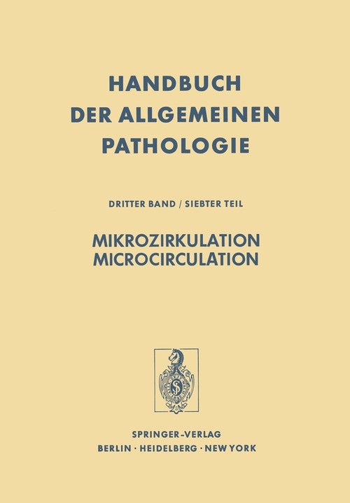 Mikrozirkulation / Microcirculation by Hg Lasch | ISBN-13 9783642663918