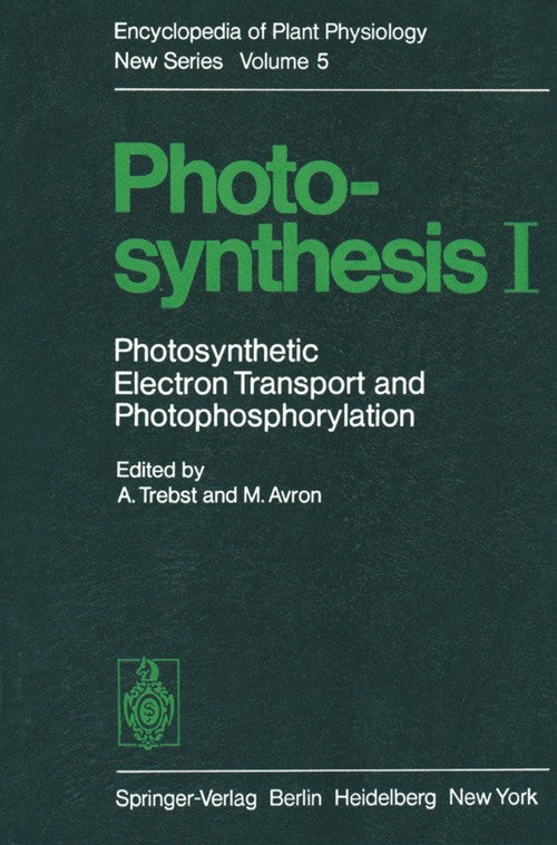 Photosynthesis I by A Trebst