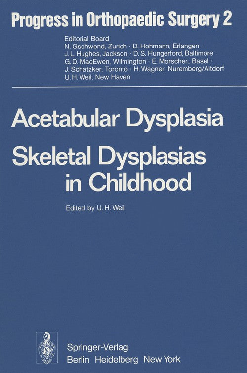 Acetabular Dysplasia by H Wagner | ISBN-13 9783642667398