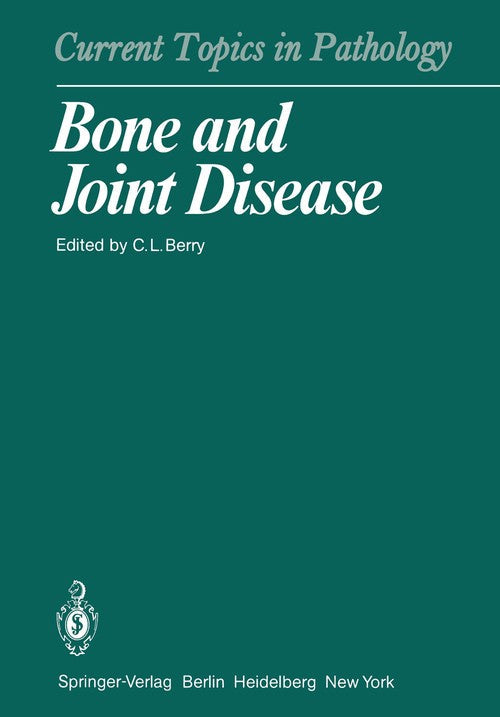 Bone and Joint Disease by A Roessner | ISBN-13 9783642683848