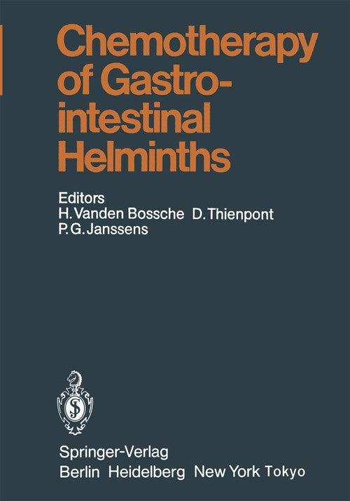 Chemotherapy of Gastrointestinal Helminths by Ws Kammerer | ISBN-13 9783642695292