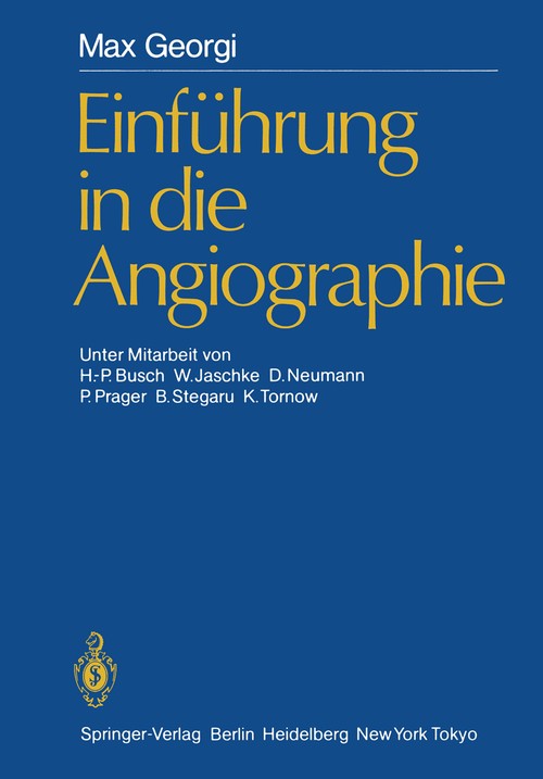 Introduction to Angiography by HP Busch | ISBN-13 9783642704703